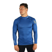 Vaikobi UV LS Rash Guard Navy Male Front