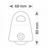Beal Transf'Air Mini Pulley pully dimensions