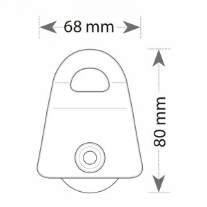 Beal Transf'Air Mini Pulley pully dimensions
