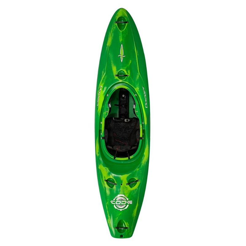 Dagger Code Creekboat Kayak green smoke top view