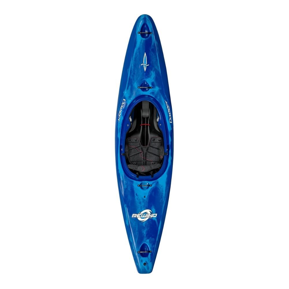 Dagger Rewind, Action+ Kayak blue smoke top view