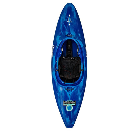 Dagger Super Nova Playboat Kayak blue smoke top view