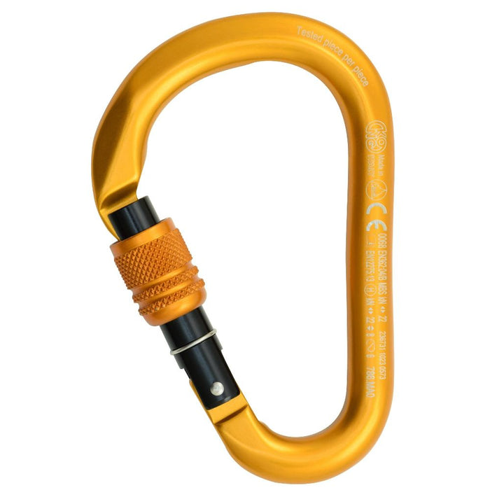 Kong HMS Screwgate Carabiner orange