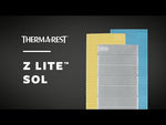 Thermarest Z Lite Sol Closed Cell Foam Sleeping Pad