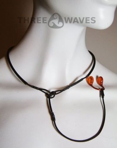 Three Waves Nose Clip with Neck Cord