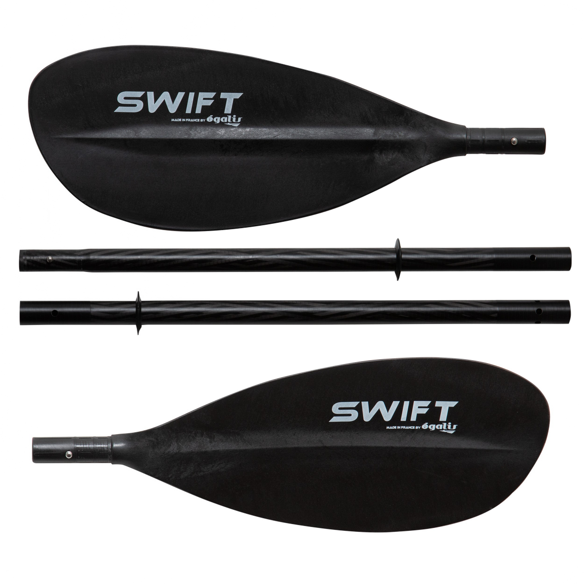 Egalis Swift, Carbon Fibre 4Piece Kayak Paddle — Canoe Centre