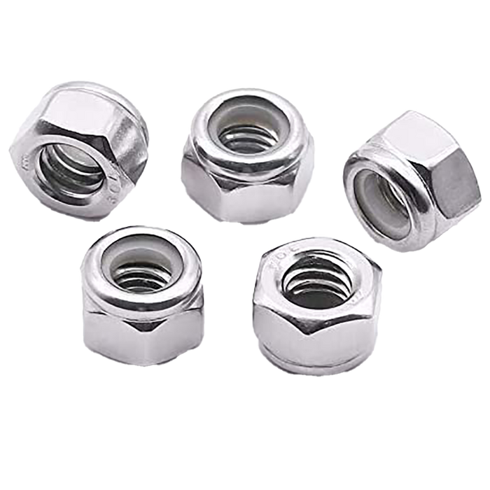 Harmony Locking Nut Stainless Steel - 5 pack