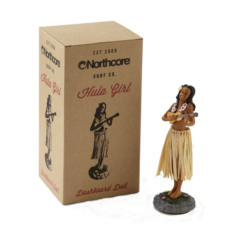 Northcore Hawaiian Hula Dashboard Doll
