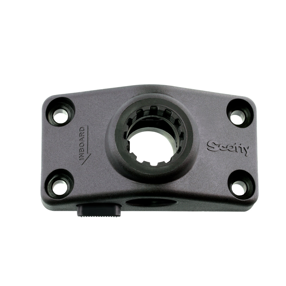 Scotty No.241L Locking Push Button Combination Side or Deck Mount