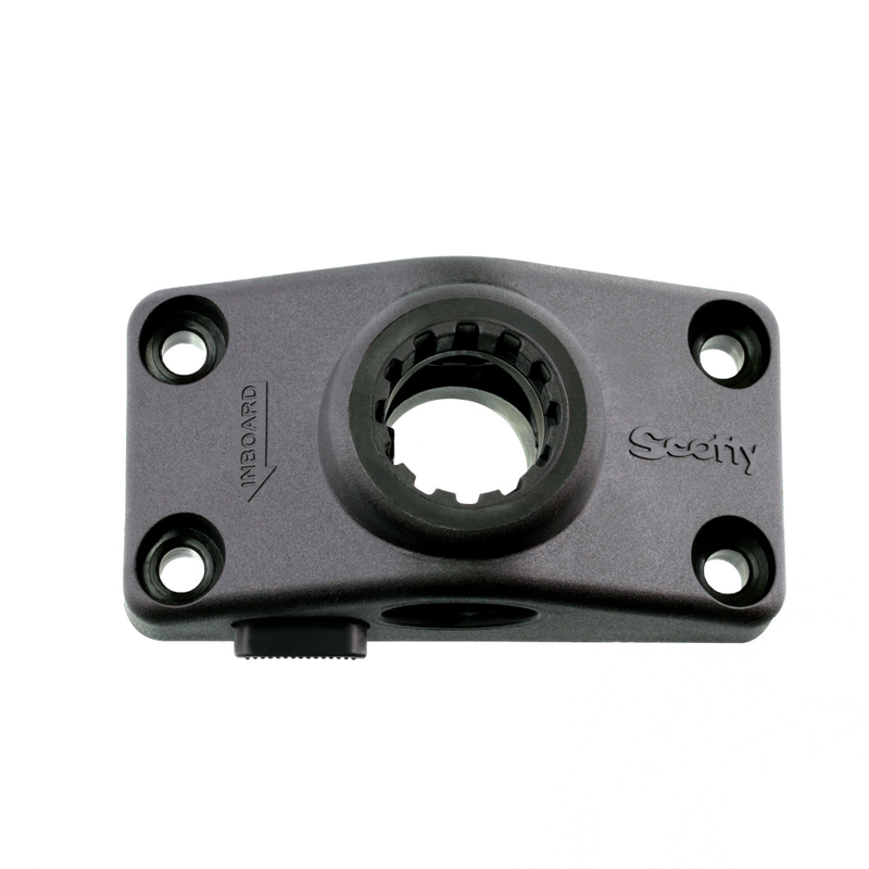 Scotty No.241L Locking Push Button Combination Side or Deck Mount