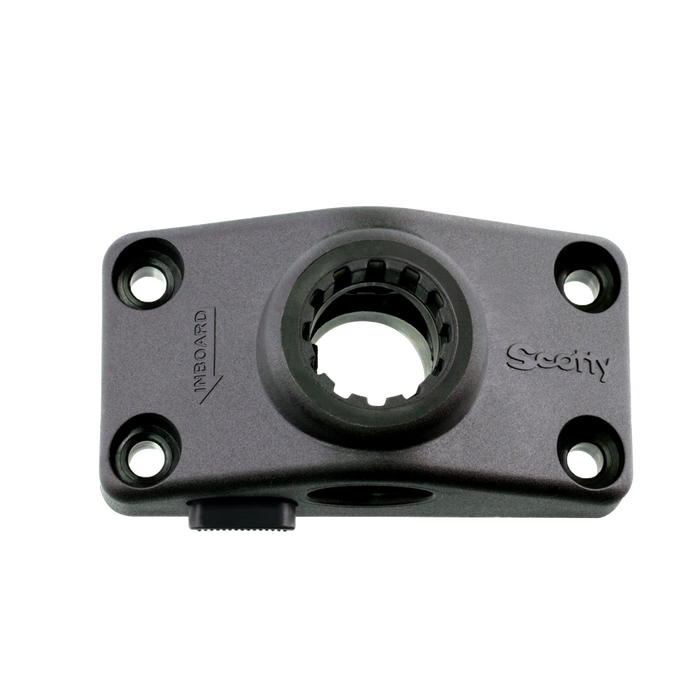 Scotty Locking Push Button Combination Side or Deck Mount