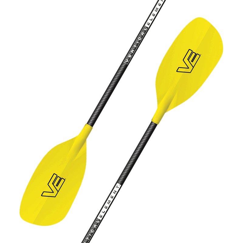 VE Pro Glass Kayak Paddle, Straight Carbon Shaft